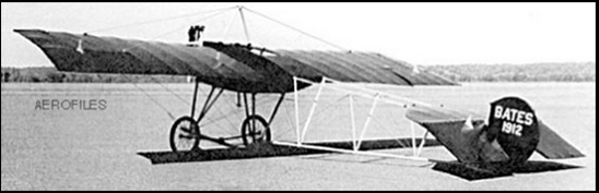 Bates Monoplane, 1911