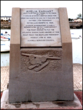 Amelia Earhart Monument