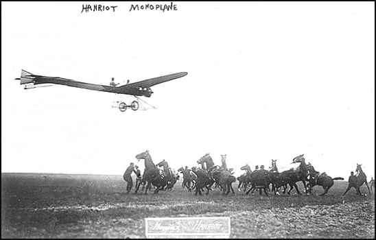 Marcel in the Hanriot IV