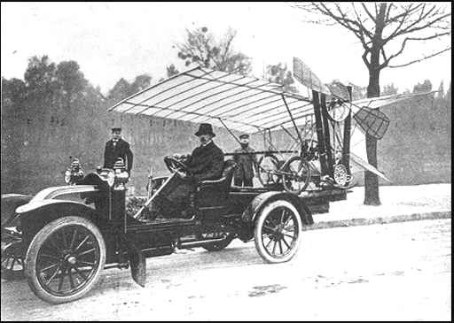 Santos Dumont with Demoiselle