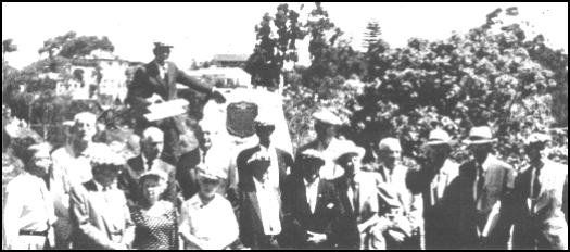 
Plaque Commemorates Waterman's First Flight, 1959Kitty Hawk Dinner Honors EB's, 1959