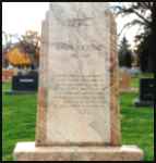 Rinehart's Gravestone