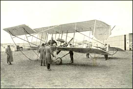 Sommer and his plane