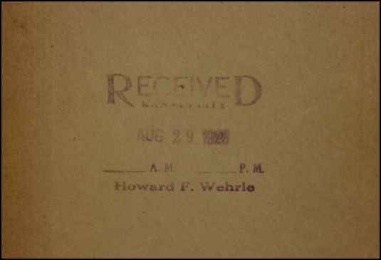 Howard Franklin Wehrle