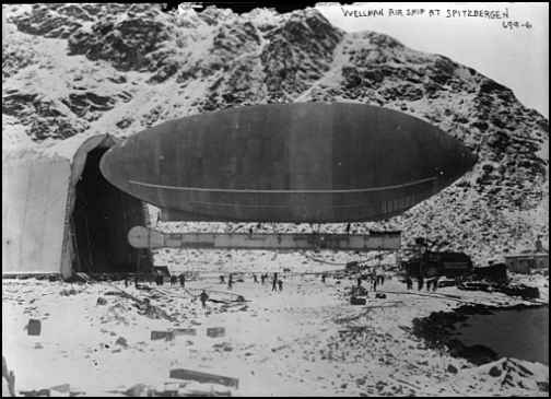 Camp Wellman in Spitzbergen