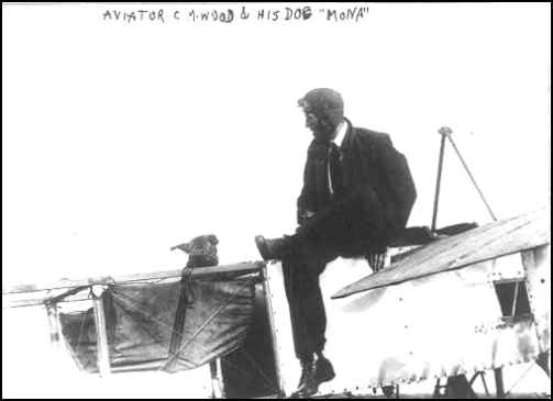 C. Murvin Wood & his dog Mona